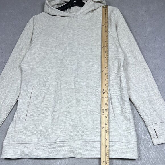 Zyia Sweatshirt Womens Size Large Gray Pullover Hoodie Gym Yoga Training - Picture 8 of 11